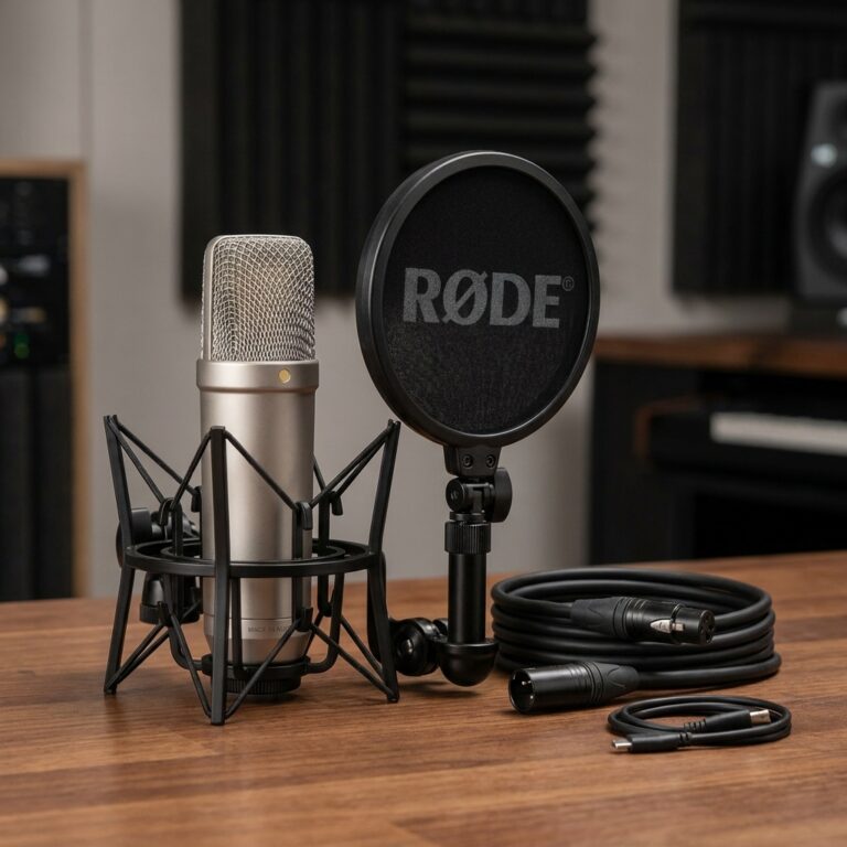 Rode NT1 5th Gen – Micro studio hybride XLR/USB 32 bits